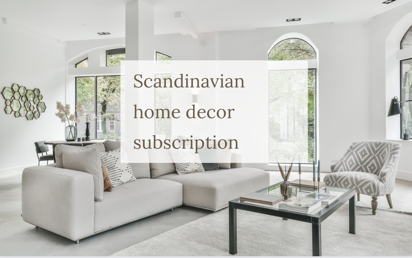 Scandinavian shop subscription box