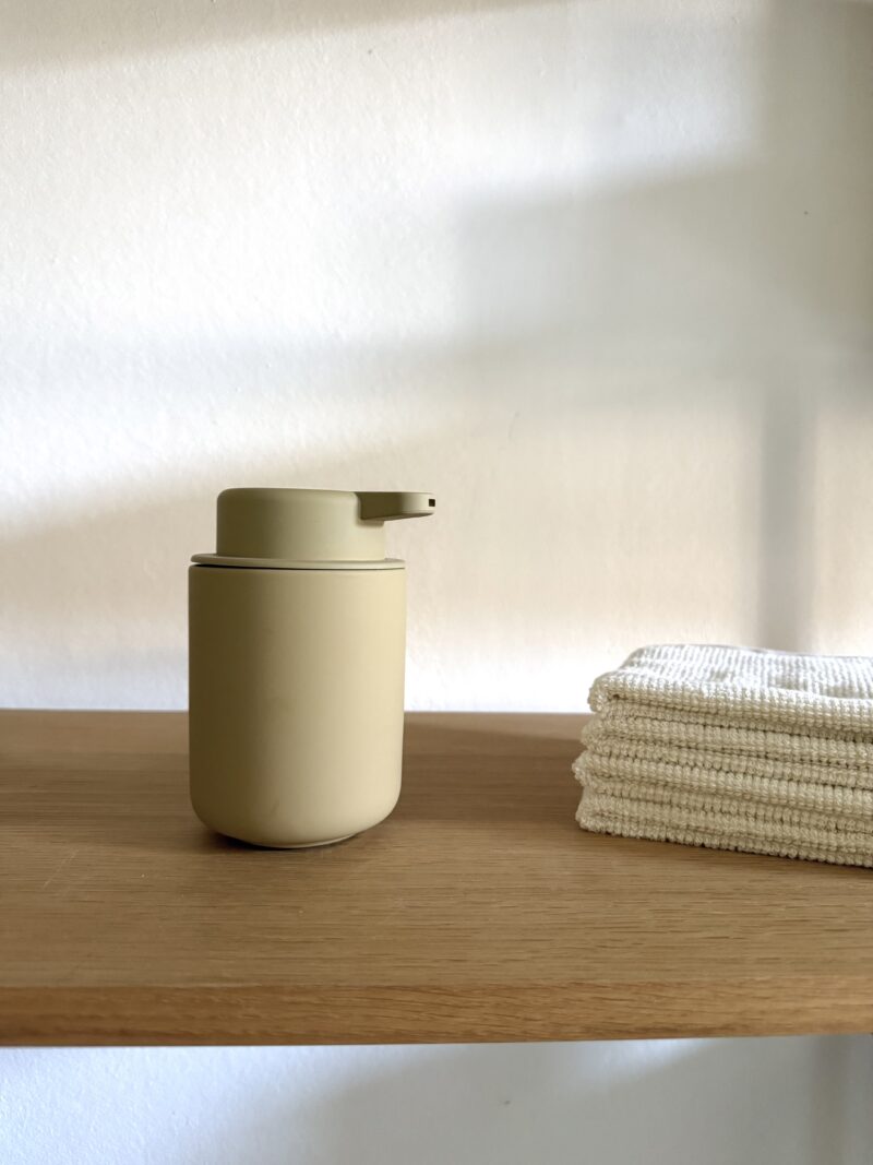 Soap Dispenser, Ceramic, Zone Denmark, Warm Sand - Image 2