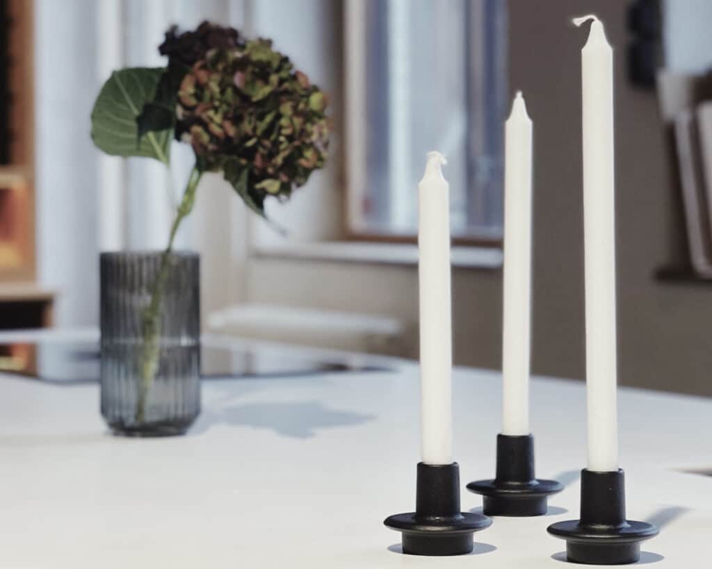 Style Scandinavian with these award winning candle sticks