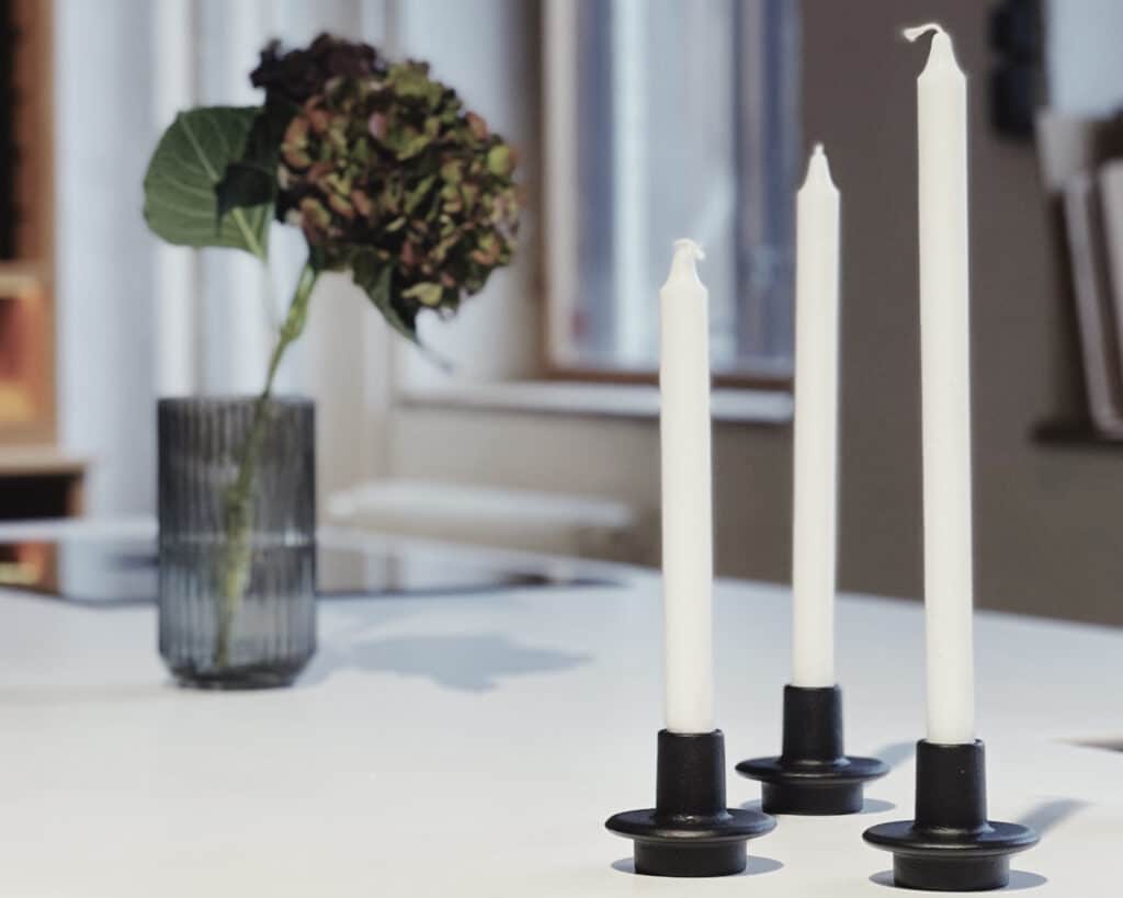 Style Scandinavian with these award winning candle sticks 