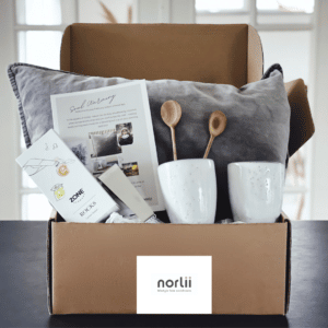 Scandinavian gift box for home