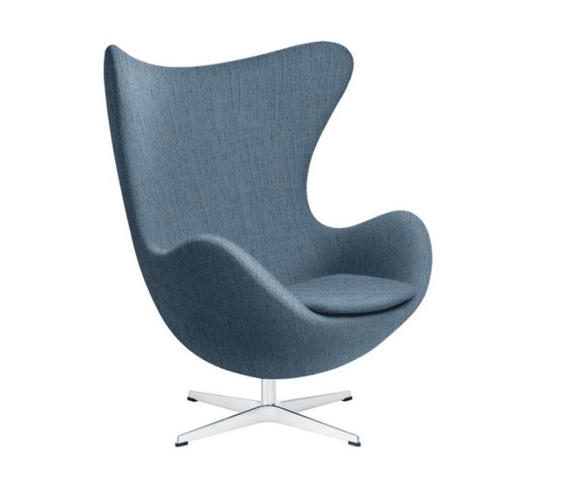 Icon of Danish and Scandinavian design; the Egg chair, by Jacobsen