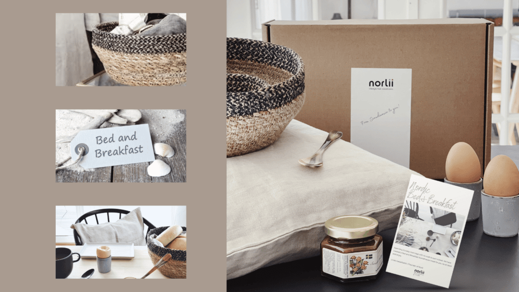 Scandinavian interior design: The Bed & Breakfast home decor subscription box