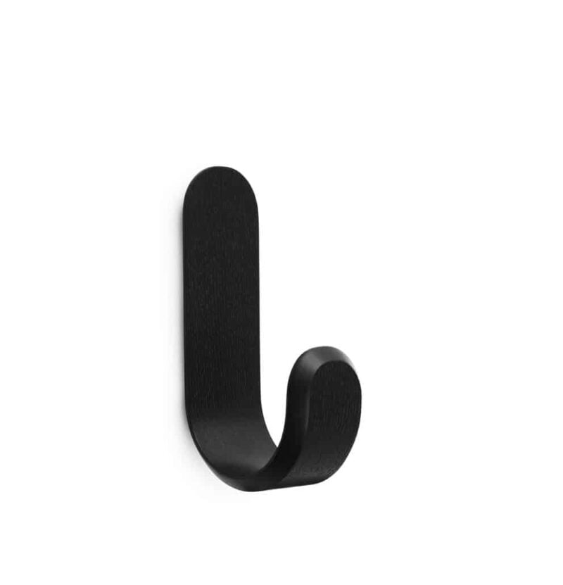 normann hook curve in black